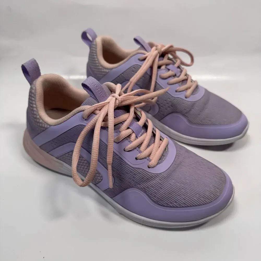 Vionic Jojo Ombre Purple Lace Up Running Shoe Women’s Gym Casual Lilac sz 6